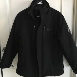 Weatherproof black boys winter coat- 2 coats in 1